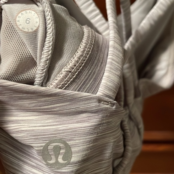 Grey Lululemon Sports Bra - Picture 3 of 3